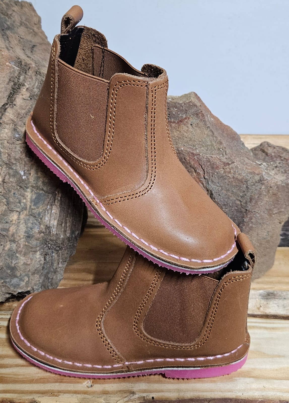 Kids pink sole