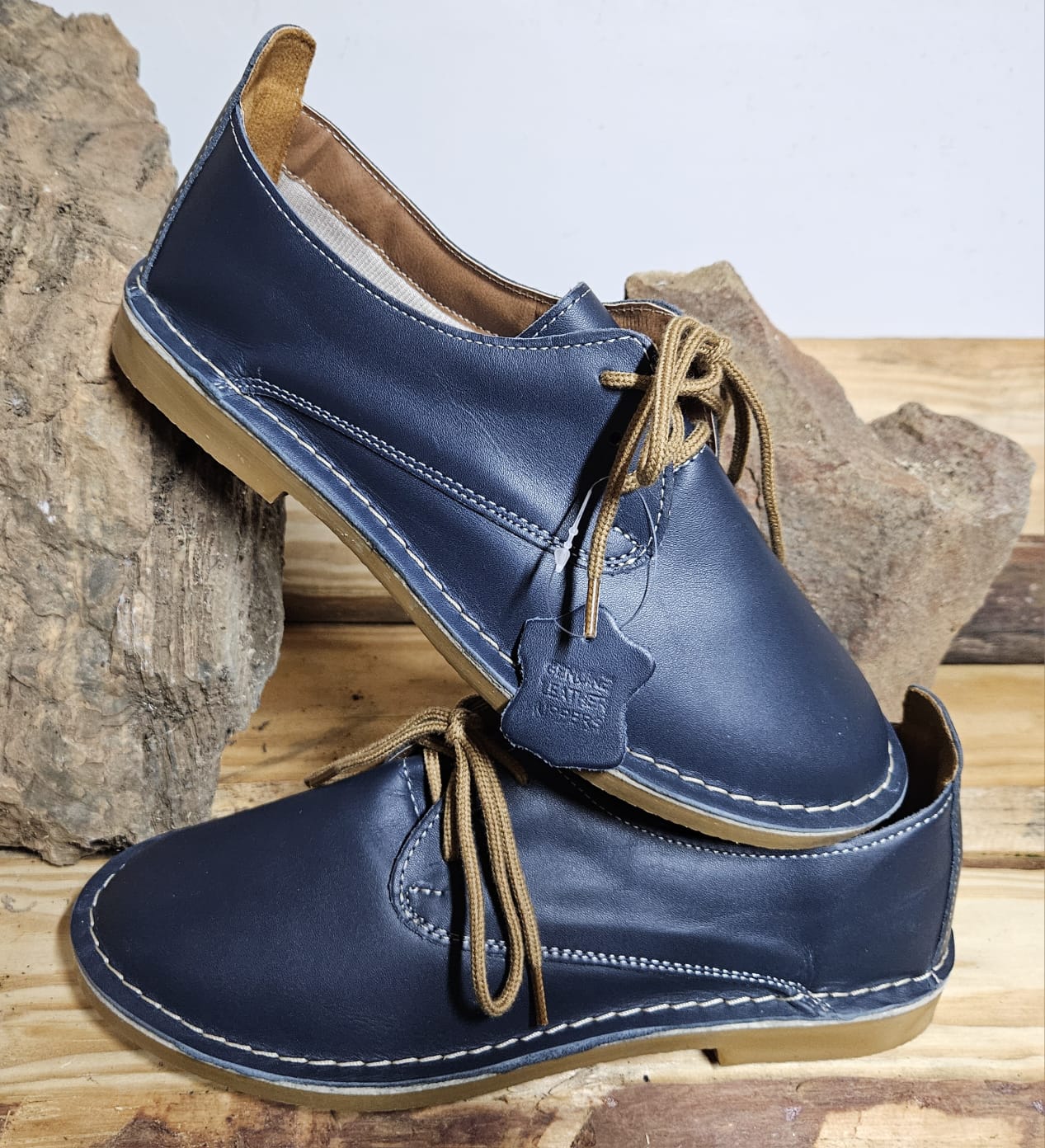 Laceup navy